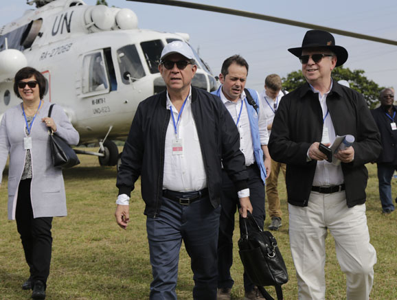 Security Council Members Visit Colombia.