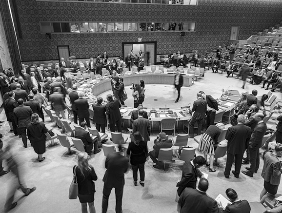 Security Council Meets on Maintaining International Peace and Security.